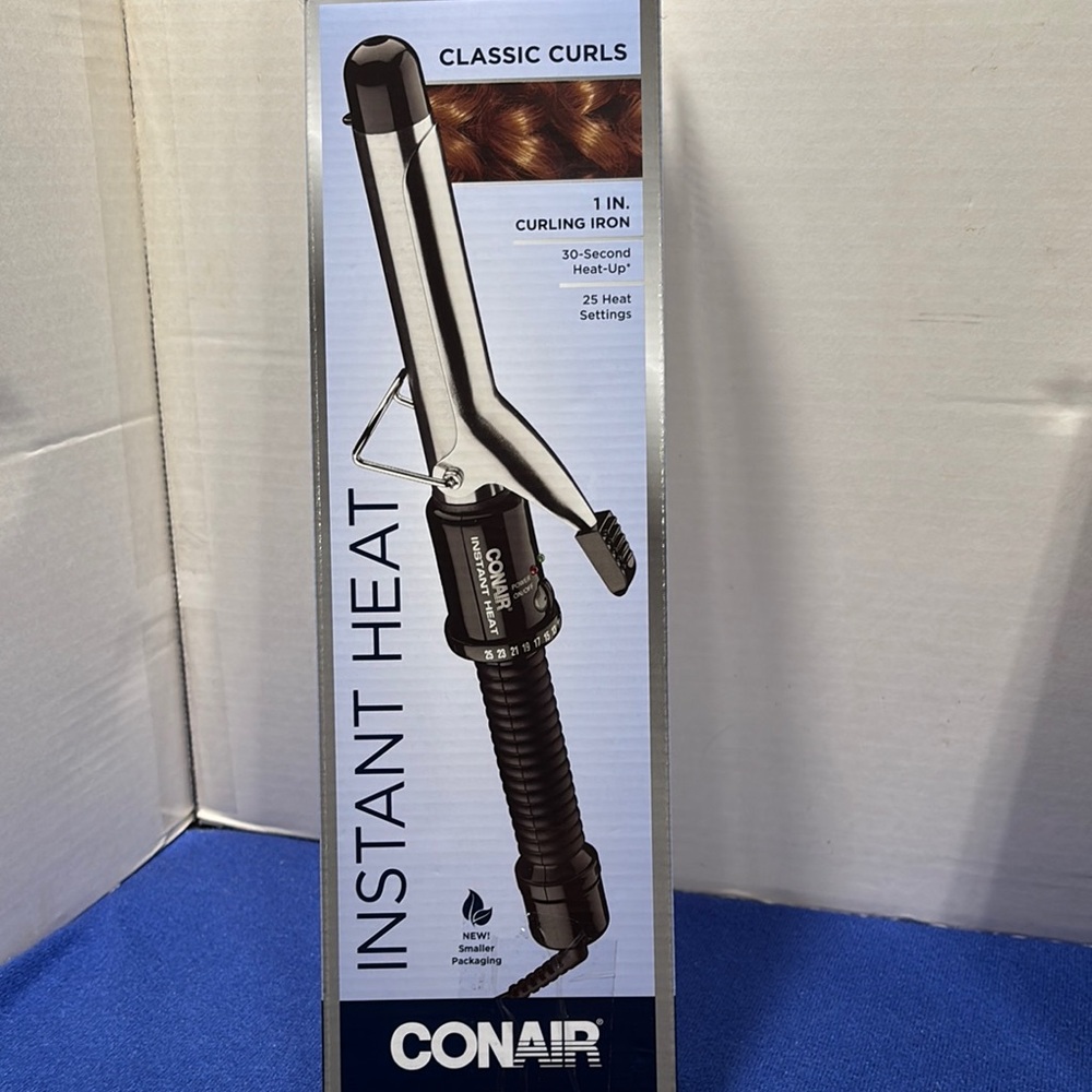 Conair 1” Curling Iron. NIB